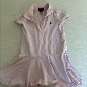 Polo by Ralph Lauren Light Pink Kids Polo Dress